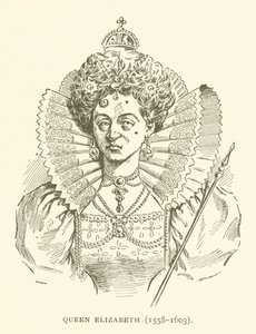 エリザベス女王（1558-1603） 作： American School
